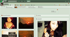 Desktop Screenshot of lilypants.deviantart.com