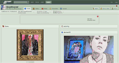 Desktop Screenshot of gwynhwyver.deviantart.com