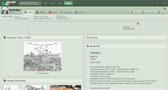 Desktop Screenshot of darkdam.deviantart.com