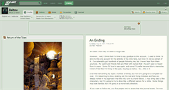 Desktop Screenshot of daitou.deviantart.com