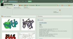 Desktop Screenshot of matchfreakikki.deviantart.com