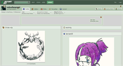 Desktop Screenshot of nobodiesangel.deviantart.com