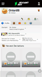 Mobile Screenshot of onion88.deviantart.com
