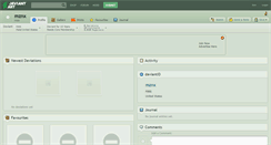 Desktop Screenshot of mznx.deviantart.com