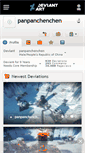 Mobile Screenshot of panpanchenchen.deviantart.com