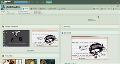 Desktop Screenshot of childishsadism.deviantart.com