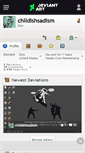 Mobile Screenshot of childishsadism.deviantart.com
