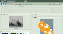 Desktop Screenshot of haggleman.deviantart.com