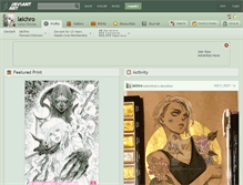 Tablet Screenshot of laichro.deviantart.com