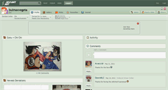 Desktop Screenshot of bulmaxvegeta.deviantart.com