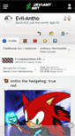 Mobile Screenshot of evil-antho.deviantart.com