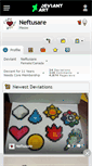 Mobile Screenshot of neftusare.deviantart.com