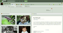 Desktop Screenshot of ambermac148.deviantart.com