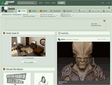 Tablet Screenshot of geloh.deviantart.com