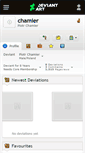 Mobile Screenshot of chamier.deviantart.com
