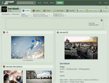 Tablet Screenshot of barrabash.deviantart.com