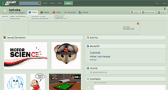 Desktop Screenshot of holiveira.deviantart.com