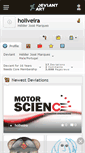Mobile Screenshot of holiveira.deviantart.com