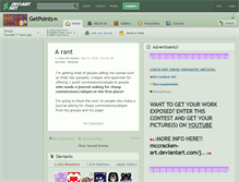 Tablet Screenshot of getpoints.deviantart.com