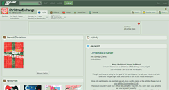 Desktop Screenshot of christmasexchange.deviantart.com