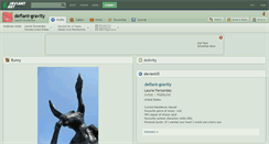 Desktop Screenshot of defiant-gravity.deviantart.com
