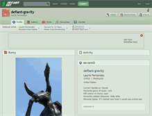 Tablet Screenshot of defiant-gravity.deviantart.com