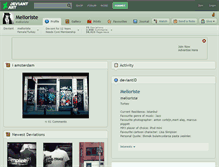 Tablet Screenshot of melioriste.deviantart.com