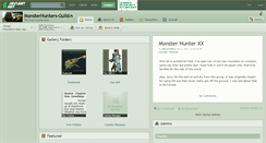 Desktop Screenshot of monsterhunters-guild.deviantart.com
