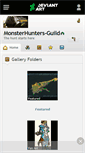 Mobile Screenshot of monsterhunters-guild.deviantart.com