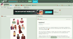 Desktop Screenshot of anipokie.deviantart.com