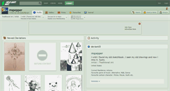 Desktop Screenshot of mspepper.deviantart.com