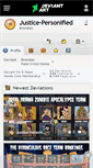 Mobile Screenshot of justice-personified.deviantart.com