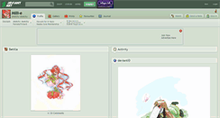 Desktop Screenshot of milli-e.deviantart.com