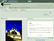 Tablet Screenshot of furnunculus.deviantart.com