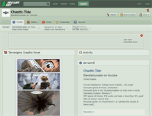 Tablet Screenshot of chaotic-tide.deviantart.com