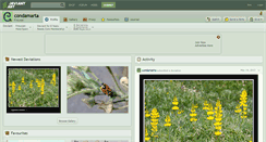 Desktop Screenshot of condamarta.deviantart.com