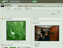Tablet Screenshot of cpt-smith.deviantart.com