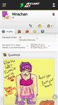 Mobile Screenshot of nirachan.deviantart.com