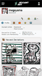 Mobile Screenshot of megayama.deviantart.com