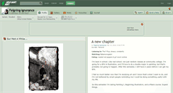 Desktop Screenshot of feigning-ignorance.deviantart.com