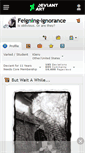 Mobile Screenshot of feigning-ignorance.deviantart.com