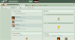 Desktop Screenshot of looneytuneslovers.deviantart.com