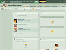 Tablet Screenshot of looneytuneslovers.deviantart.com