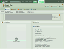 Tablet Screenshot of moogle-kun.deviantart.com