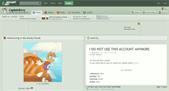 Desktop Screenshot of captainenvy.deviantart.com