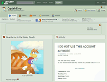 Tablet Screenshot of captainenvy.deviantart.com