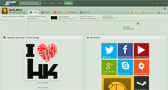 Desktop Screenshot of declarck.deviantart.com