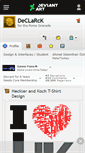 Mobile Screenshot of declarck.deviantart.com