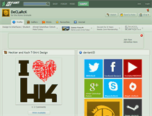 Tablet Screenshot of declarck.deviantart.com