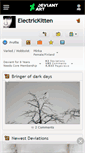 Mobile Screenshot of electrickitten.deviantart.com